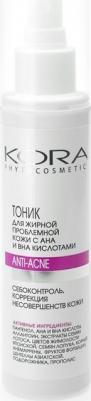 Тоник для жирной проблемной кожи с АНА и ВНА кислотами, 150 мл – фото 1