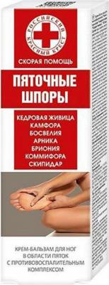 Скорая Помощь Пяточные шпоры крем-бальзам для пяток, 100 мл 1 шт – фото 1