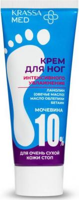 Крем для ног Крем для интенсивного увлажнения кожи ног "Soft Effect", Мочевина 10% 250.0
