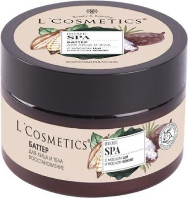 Уход за кожей лица Крем-масло для лица и тела баттер с маслом ши и маслом какао 100 – фото 3