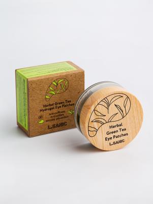 Гидрогелевые патчи с экстрактом зеленого чая Herbal Green Tea Hydrogel Eye Patches – фото 3