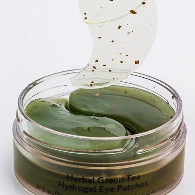 Гидрогелевые патчи с экстрактом зеленого чая Herbal Green Tea Hydrogel Eye Patches – фото 6