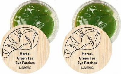 Гидрогелевые патчи с экстрактом зеленого чая Herbal Green Tea Hydrogel Eye Patches – фото 9