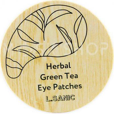 Гидрогелевые патчи с экстрактом зеленого чая Herbal Green Tea Hydrogel Eye Patches – фото 16