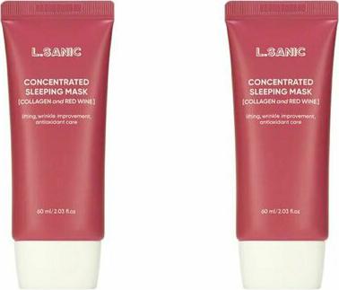 Концентрированная ночная маска с красным вином Collagen & Red Wine Concentrated Sleeping Mask – фото 5