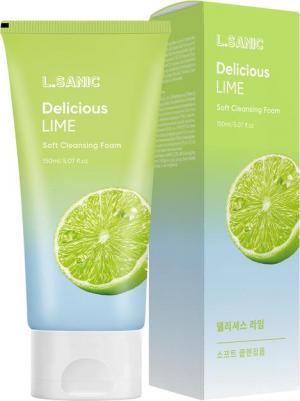 Крем для умывания Пенка для умывания Очищающая с экстрактом лайма Delicious Lime Soft Cleansing Foam – фото 2
