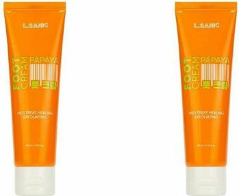 Крем-пилинг для ног с экстрактом папайи - med treat healing exfoliating foot cream, 100мл – фото 5