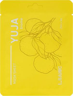 Маска для лица Восстанавливающая тканевая маска с экстрактом юдзу и пробиотиками Yuja Mask Sheet 25