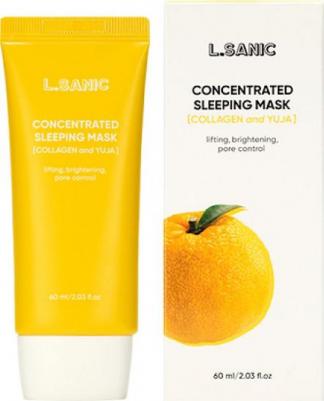 Маска концентрированная ночная с коллагеном и юдзу Collagen & Yuja Concentrated Sleeping Mask, 60 мл – фото 4