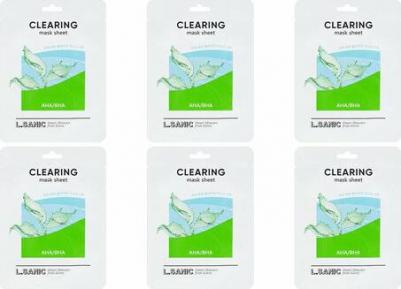 Очищающая тканевая маска с кислотами AHA/BHA Clearing Mask Sheet – фото 2