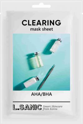 Очищающая тканевая маска с кислотами AHA/BHA Clearing Mask Sheet – фото 7