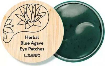 Патчи для глаз Гидрогелевые патчи с экстрактом голубой агавы Herbal Blue Agave Hydrogel Eye Patches 60шт – фото 13