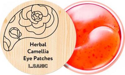 Патчи для глаз Гидрогелевые патчи с экстрактом камелии Herbal Camellia Hydrogel Eye Patches 60шт – фото 16