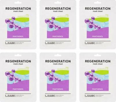 Женский Regeneration Mask Sheet Panthenol Восстанавливающая тканевая маска с пантенолом 25мл – фото 4