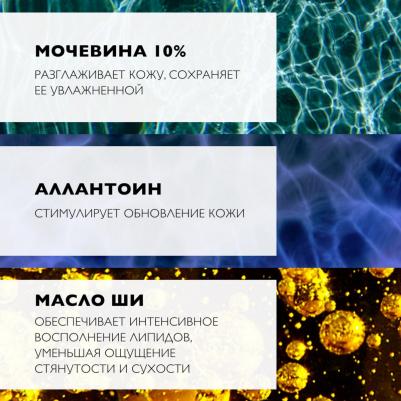 Увлажняющее молочко Lipikar Lait Urea 10% для тела тройного действия, 400 мл – фото 12