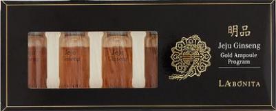 Сыворотка для лица Антивозрастная сыворотка-Ампула против морщин с золотом и женьшенем 40.0