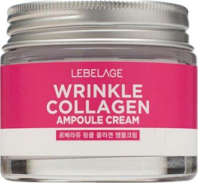 Ампульный крем против морщин для лица и шеи с колагеном Wrinkle Collagen Ampoule Cream – фото 6