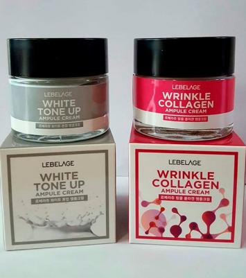 Ампульный крем против морщин для лица и шеи с колагеном Wrinkle Collagen Ampoule Cream – фото 8