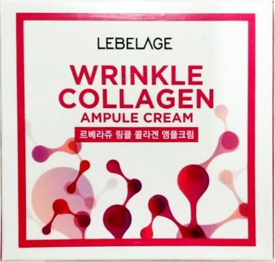 Ампульный крем против морщин для лица и шеи с колагеном Wrinkle Collagen Ampoule Cream – фото 9