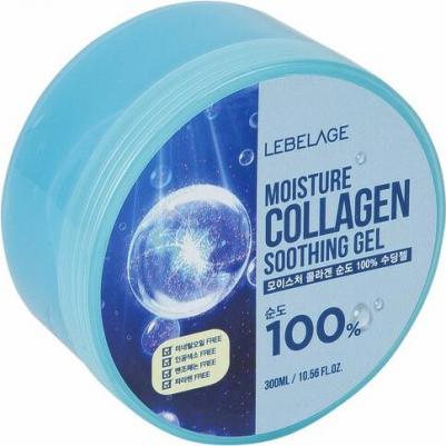 Гель для лица и тела универсальный с Коллагеном 100% Soothing Gel Moisture Collagen 100%, 300 мл