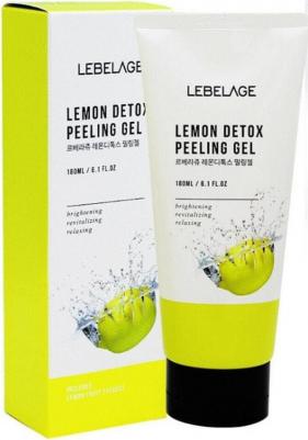 Гель для умывания, отшелушивающий, с экстрактом лимона, 180 мл – фото 1