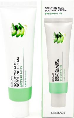 Крем для лица с пептидами и алоэ / Solution Aloe Soothing Cream, 50 мл