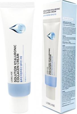 Крем для лица с пептидами и коллагеном / Solution Hyaluronic Collagen Cream, 50 мл – фото 6