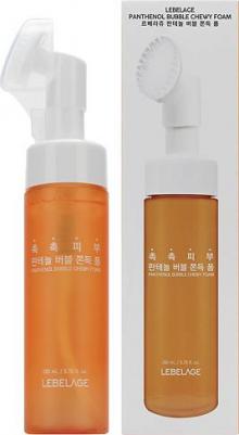 Пенка для снятия макияжа PANTHENOL BUBBLE CHEWY FOAM Пузырьковая пенка с пантенолом – фото 2