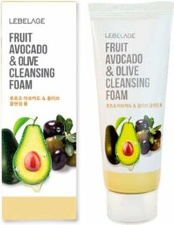 Пенка для умывания Fruit Avocado&Olive Cleansing Foam с экстрактом авокадо – фото 1
