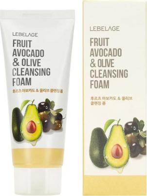 Пенка для умывания Fruit Avocado&Olive Cleansing Foam с экстрактом авокадо – фото 5