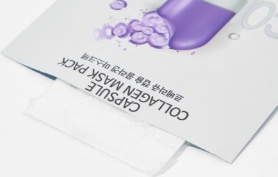 Тканевая маска для лица Capsule Collagen 1 шт – фото 1