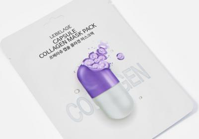 Тканевая маска для лица Capsule Collagen 1 шт – фото 3