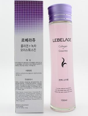 Увлажняющий тонер с коллагеном и зеленым чаем, 150 мл – фото 2