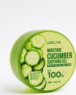 Увлажняющий успокаивающий гель с экстрактом огурца, 300 мл – фото 3