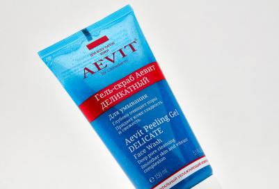 Aevit by гель-скраб деликатный для умывания 150мл – фото 3