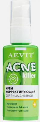 дневной крем корректирующий для лица AEVIT ACNEKILLER corrective day cream 50 ml 50 мл – фото 2