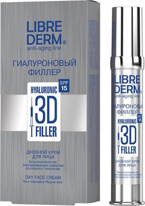 Гиалуроновый 3d филлер дневной крем SPF15 30мл 4620002184919 – фото 7