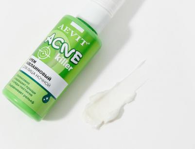 ночной крем азелаиновый для лица ACNEKILLER 50 мл – фото 4