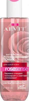 Тоник для лица Aevit RoseSense успокаивающий витаминный 200мл – фото 5