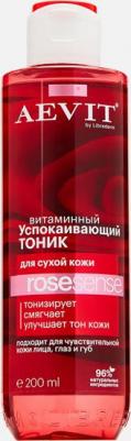 Тоник для лица Aevit RoseSense успокаивающий витаминный 200мл