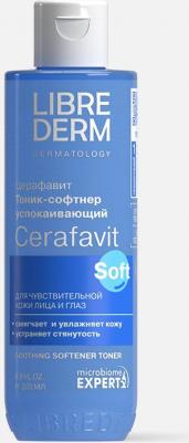 Успокаивающий тоник-софтнер CERAFAVIT с церамидами и пребиотиком 200 мл – фото 5