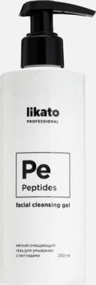 Мягкий очищающий гель для умывания с пептидами 250 мл