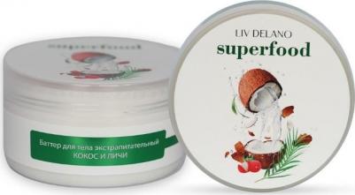 Баттер для тела экстрапитательный Кокос и личи "Superfood" 240г – фото 2