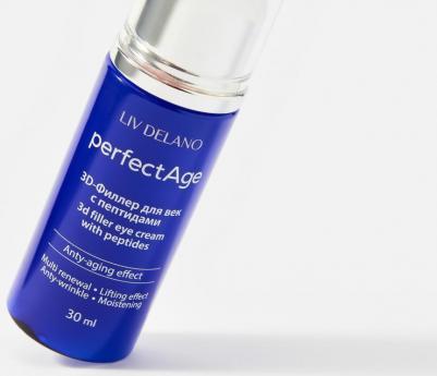 Эмульсия для глаз Филлер-3D для век с пептидами PERFECT AGE – фото 2