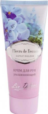Крем для рук Бархат фиалки увлажняющий Fleurs De France – фото 6