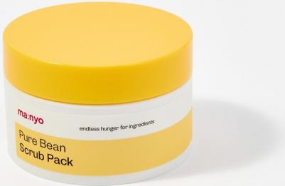 Маска для лица Pure Bean Scrub Pack Очищающая скраб-маска с соевыми бобами – фото 1
