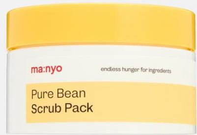 Маска для лица Pure Bean Scrub Pack Очищающая скраб-маска с соевыми бобами