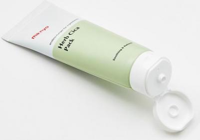 Успокаивающая маска для лица с экстрактом зеленого чая Manyo Herb Green Cica Pack, 75 мл – фото 2