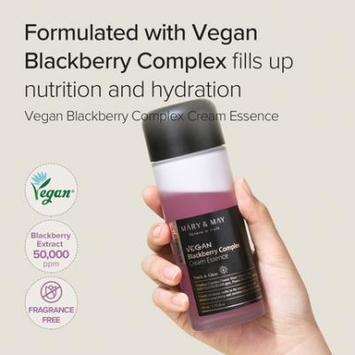 Крем-эссенция с ежевичным комплексом | Vegan Blackberry Complex Cream Essence 140ml – фото 4