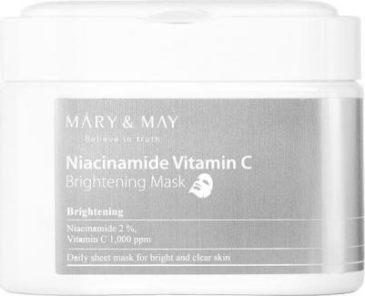 Набор тканевых масок осветляющих | Niacinamide Vitamin C Brightening Mask 30ea – фото 6